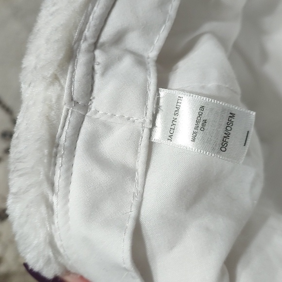 Cozy White Winter Beanie - Picture 2 of 5